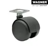 WAGNER Möbelrollen 4tlg. Set HART - Ø 50 mm, Produktbild-Vorschau 3