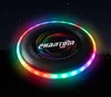Leuchtendes LED Frisbee 22cm - Fliegende UFO Wurfscheibe Produktbild-Vorschau 3