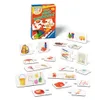 A Ravensburger 'Was passt zusammen?' (What fits together?) puzzle game box and scattered puzzle pieces are displayed on a white background. Anteprima dell’immagine prodotto