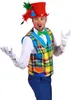 T3029-M mehrfarbig Herren Clown Weste Gr.M=50 Produktbild-Vorschau 3