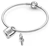 Pandora Charm  "Vorhängeschloss mit Schlüssel" Silber, Produktbild-Vorschau 9