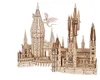 Puzzle 3D, Castello di Hogwarts, Ugears, legno, 340 pezzi Anteprima dell’immagine prodotto 19
