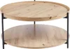 Couchtisch Davina | Ø80 x 40 cm | Old Oak Design Podgląd zdjęcia produktu 1