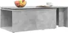 vidaXL Konferenčný stolík Concrete Grey 150x50x35 cm Drevo Náhľad obrázku produktu 5