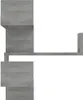 A product image of two gray corner shelves against a white background. Náhled obrázku produktu