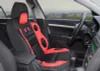 Pokrowiec na siedzenie RACE czarno-czerwony Podgląd zdjęcia produktu 3