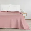 Design91 Warme Wohndecke, kuschelige Decke AMBER rosa Produktbild-Vorschau 10