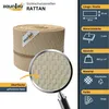 Sichtschutzstreifen zaun|zu RATTAN 26m Rolle Zaunblende für Produktbild-Vorschau 2