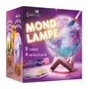 The image shows the packaging of a DIY moon lamp craft kit. Produktbild-Vorschau