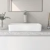 DeerValley  DV-1V032 Waschbecken Weißes Rechteckiges Produktbild-Vorschau 3