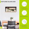 ARTland Wandbild Alu für Innen & Outdoor Antike Blumen Produktbild-Vorschau 3