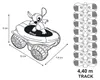 Smoby Stitch Flextreme Racebaan Set Anteprima dell’immagine prodotto 5
