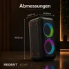Ferguson Regent Power Audio 400BT RGB głośnik Bluetooth 60W Podgląd zdjęcia produktu 8