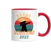 Bääm! Schulkind 2022 Tasse Rot  Einschulung Geschenkidee Produktbild-Vorschau 2