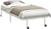 vidaXL Cadre de lit sans matelas Pliable blanc 90x190 cm Voir les images du produit 3