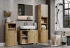 trendteam Bad Hochschrank Pure Bliss Evoke Eiche Melamin Produktbild-Vorschau 12
