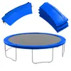 Trampolin Randabdeckung Blau + Sicherheitsnetz Schwarz Ø Produktbild-Vorschau 2