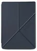 A dark gray cover for an e-reader, with a folded origami-like design and the brand name embossed on it. Náhľad obrázku produktu