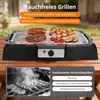Aigostar - Rauchfreier Tischgrill Barbecue Elektrogrill Produktbild-Vorschau 7
