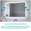 AQUABATOS® BORAS-Serie 100x70 cm LED Badspiegel mit Produktbild-Vorschau 3