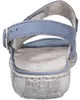 Waldläufer Gerda Largeur H Sandale Bleu Voir les images du produit 6