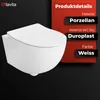 LAVITA Wand-WC Brava | HŠnge Toilette | Toilettendeckel mit Produktbild-Vorschau 4