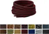 Zweifarbige Schnürsenkel für Wanderschuhe / Arbeitsschuhe - Schwarz Rot - 140 cm Produktbild-Vorschau