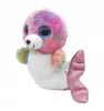 A plush toy seal with rainbow colors and glittery tail. Anteprima dell’immagine prodotto