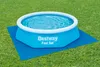 Bestway® PE- Bodenplane 274 x 274 cm, blau, quadratisch Produktbild-Vorschau 2