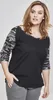 Urban Classics Langarmshirt Damen Ladies 3/4 Contrast Produktbild-Vorschau 9