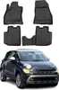 2012-2024 Fiat 500L tappetini TPE nero 4 pz Anteprima dell’immagine prodotto 1