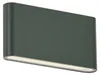 Moderne Außenwandleuchte DunkelGrün 17,5 cm inkl  LED IP65 Produktbild-Vorschau 1