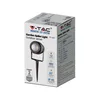 V-TAC VT-857 Spike 12W LED-buitenlamp, grijs, IP65, warm Productafbeelding-voorbeeld 9