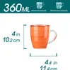 Tasses à café Faïence, vancasso BONITA Set de 6 tasses, Voir les images du produit 2