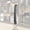 3 Stück Schuhanzieher 50cm Kunststoff Schwarz Set Produktbild-Vorschau 2