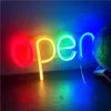 LED neonový nápis "Open", vysoký jas, vodotěsný, mini Náhled obrázku produktu 8