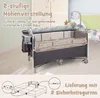 COSTWAY 5 in 1 Beistellbett klappbar, Reisebett mit Produktbild-Vorschau 6