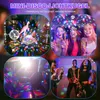 4 Stück Discokugel Armband Partylicht, Musikgesteuert Disco Produktbild-Vorschau 6