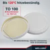 WELLGRO 12x Einmachdeckel TO100 - weiß - Twist-Off-Deckel Produktbild-Vorschau 4