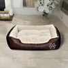 vidaXL Teplý pelech pre psov s polstrovaným vankúšom S Náhľad obrázku produktu 1
