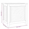 vidaXL Skrzynia ogrodowa z torbą 60x50x58 cm z litego Podgląd zdjęcia produktu 10