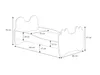 Lettino PINK CAT 70 x 140 cm con materasso e cassetto, Anteprima dell’immagine prodotto 7