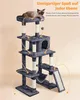 Yaheetech Stabiler Kratzbaum Katzenbaum 159 cm mit Produktbild-Vorschau 4