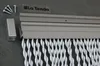 Türvorhang "Riva 2" 90 x 210 cm weiß/grau Produktbild-Vorschau 8