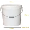 10 sztuk białych pojemników na miód o pojemności 25 kg, Podgląd zdjęcia produktu 3