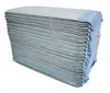 A stack of light blue and gray training pads for pets, isolated on a white background. Produktbild-Vorschau