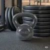 Kettlebell żeliwny 24 kg do treningu siłowego, odważnik do Podgląd zdjęcia produktu 2