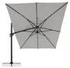Ampelschirm Grossschirm Doppler Life 300 x 400 cm hellgrau Produktbild-Vorschau 10