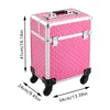 Kosmetický kufřík Kadeřnický kufřík Make-up kufřík Vozík Náhled obrázku produktu 2