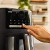 Braun HF 5075, freidora de aire, independiente, negra, Vista previa de la imagen del producto 3